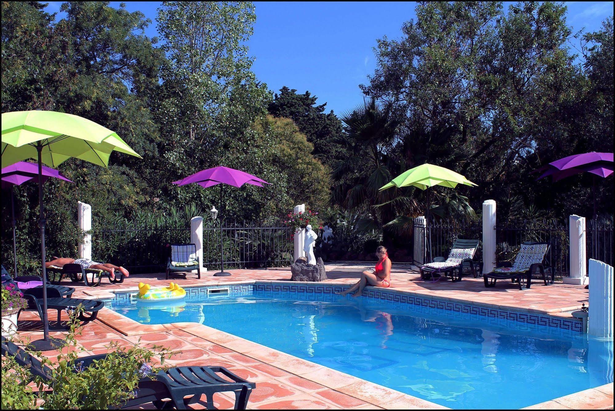 Les Jardins Du Patriarche Hotel アグド エクステリア 写真